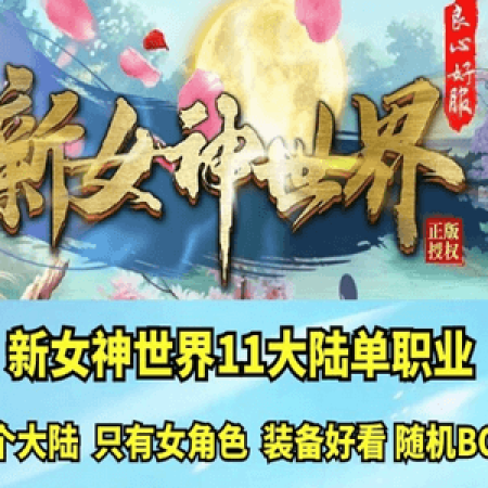 新女神世界V8-神器单职业-精美女性外观-11大陆