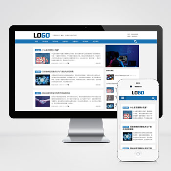 SEO优化博客网站模板 个人博客资讯网站源码